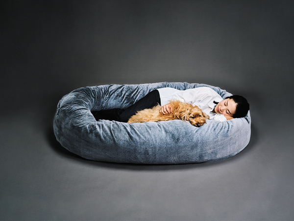 【ほぼ未使用美品】gugu ドギースリープペットベッド Ｓ　グレー　小型犬 グーグースリープ【公式】｜guguドギー シニア